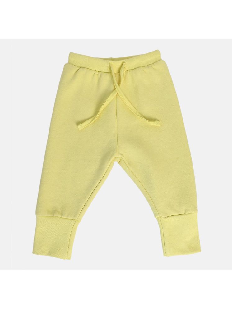     			Miniklub Baby Girls  Full Length Knit Jogger (Lime Color)