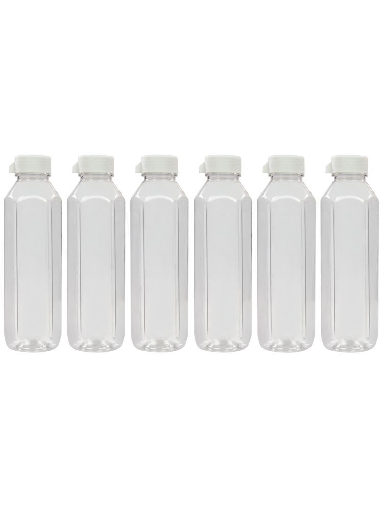     			PearlPet Topaz water bottle set of 6 - 1000 ml Multicolour Plastic Water Bottle 1000 mL ( Set of 6 )