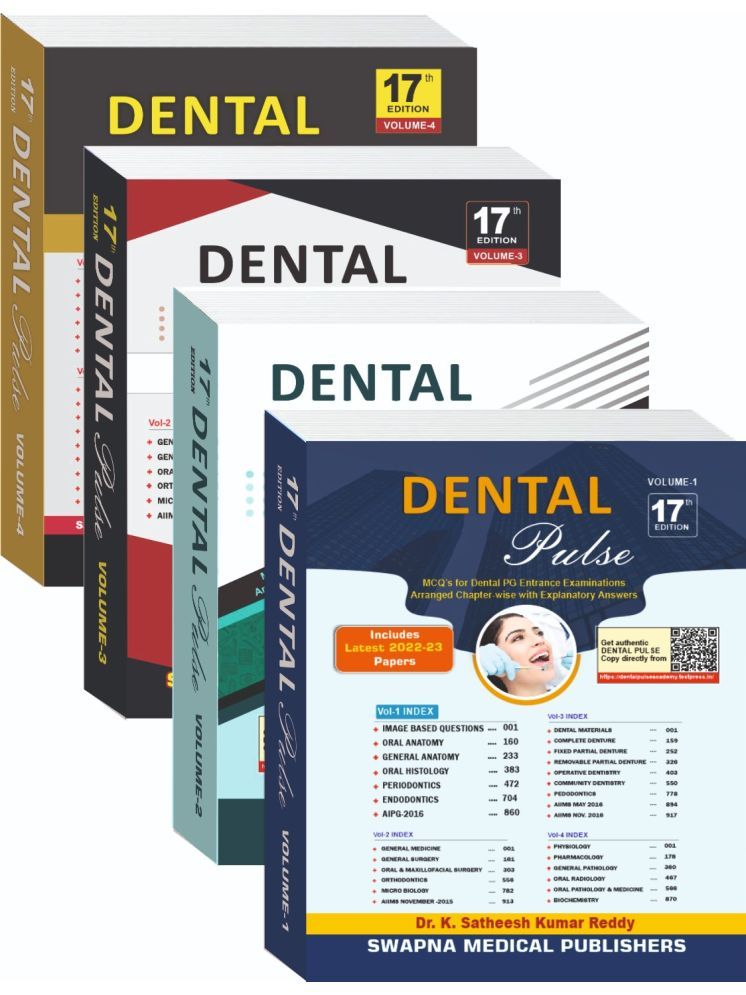     			Dental Pulse 17th/2024 (4 vols) [perfect] K. Satheesh kumar Reddy