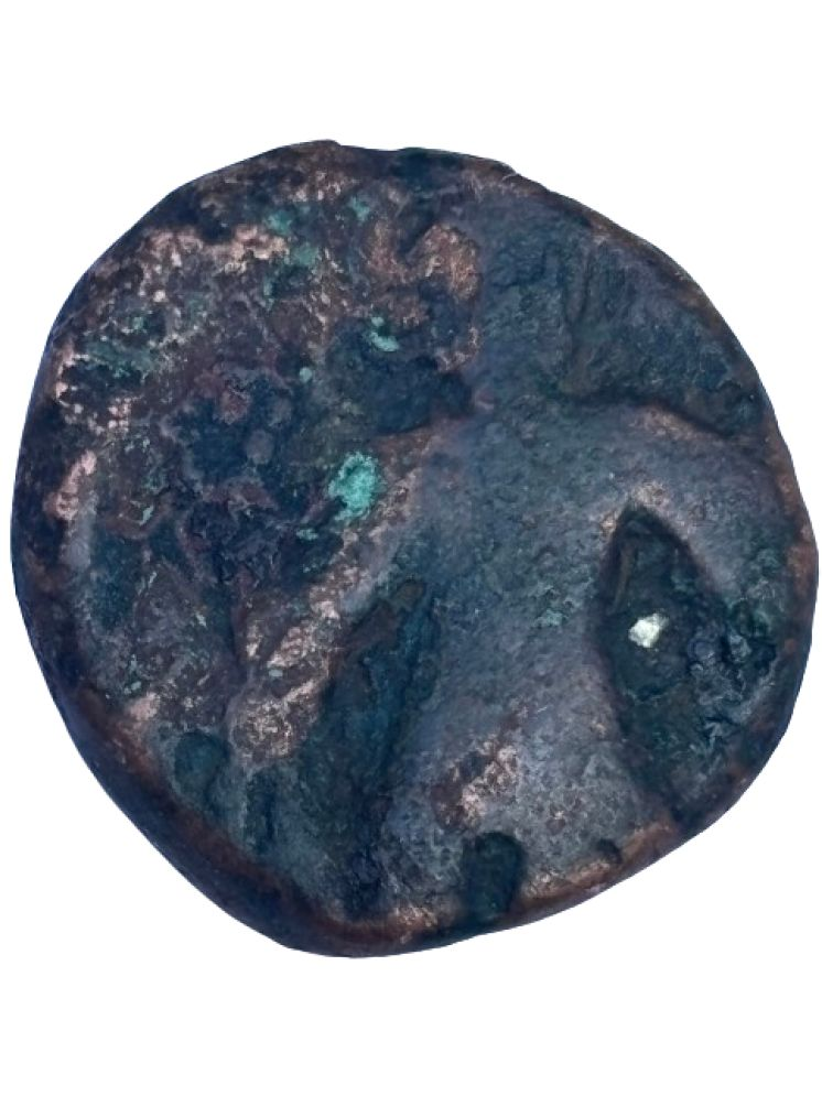     			EXTREMELY RARE AND ANCIENT HALF UNIT KUSHAN TETRADRACHAM COIN IN AMAZING CONDITION