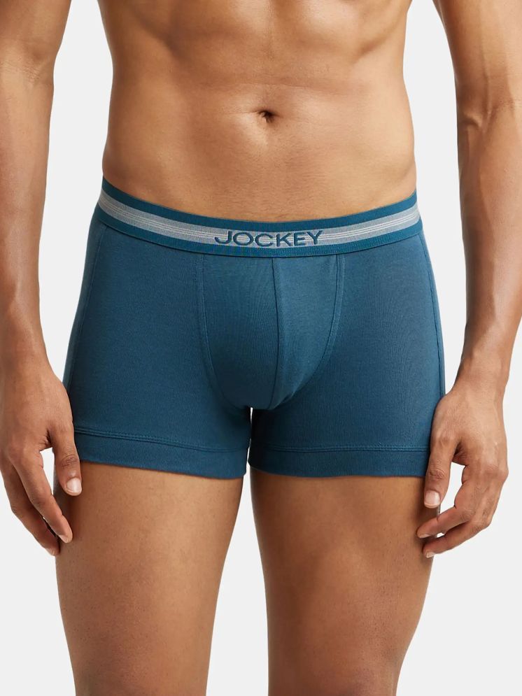     			Pack of 1 Jockey Blue 1015 Cotton Men's Trunks