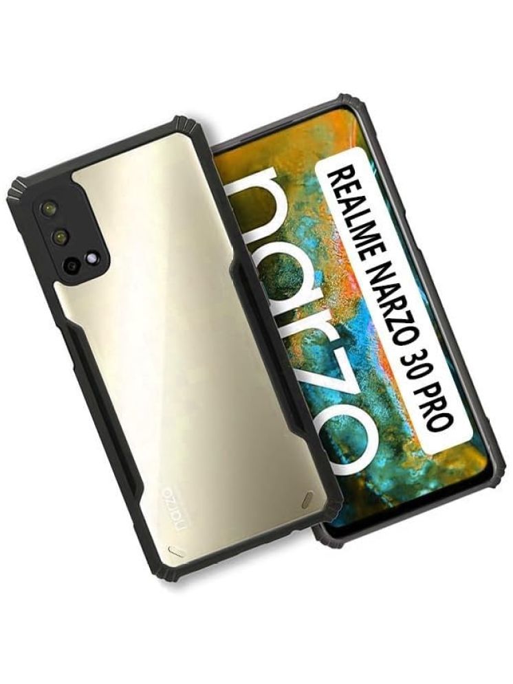     			KOVADO Shock Proof Case Compatible For Polycarbonate Realme Narzo 30 Pro 5g ( Pack of 1 )