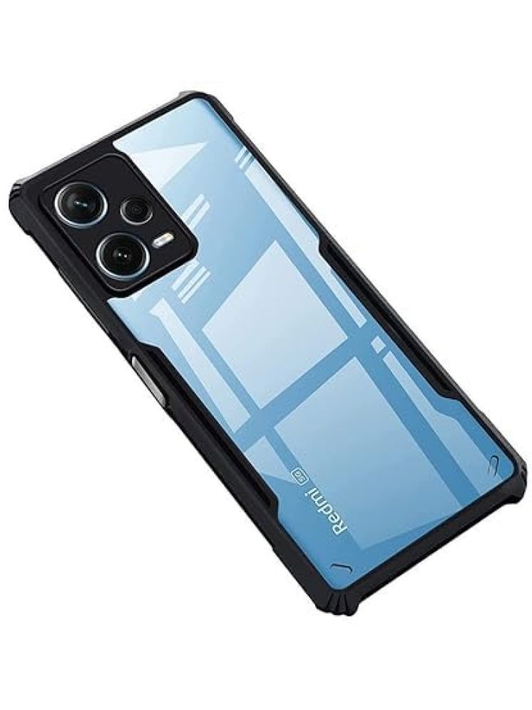     			KOVADO Shock Proof Case Compatible For Polycarbonate Redmi Note 12 Pro 5g ( Pack of 1 )