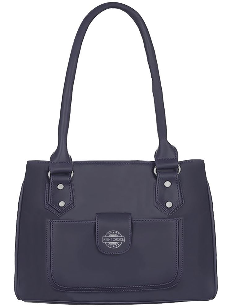     			Right Choice Black PU Shoulder Bag