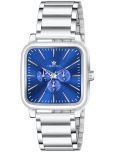 Crestello Silver Metal Analog Men's Watch