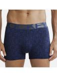 Jockey IC30 Men Tactel Microfiber Elastane Stretch Printed Trunk - Rich Royal Blue Printed