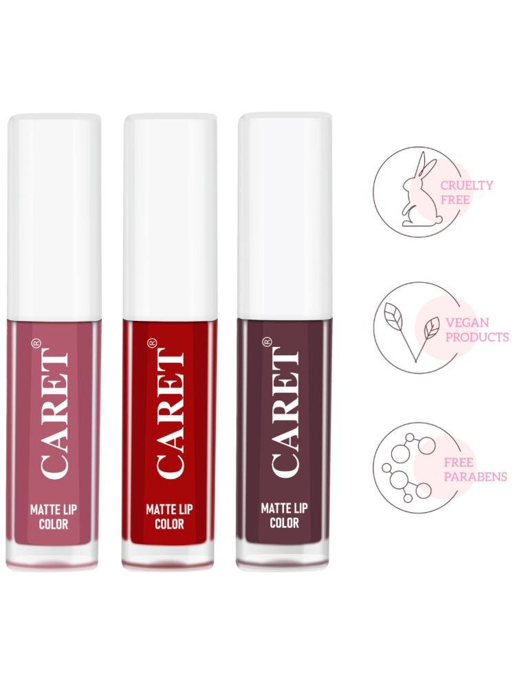     			Caret Organic Multi Matte Lipstick 6 ML