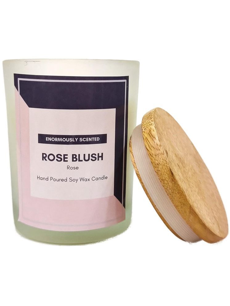     			Floish Multicolour Rose Jar Candle 10 cm ( Pack of 1 )