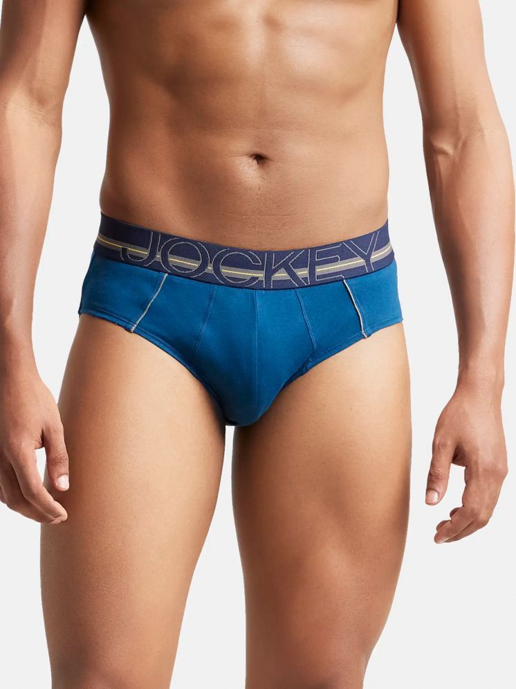     			Pack of 1 Jockey Blue US14 Cotton Men's Briefs