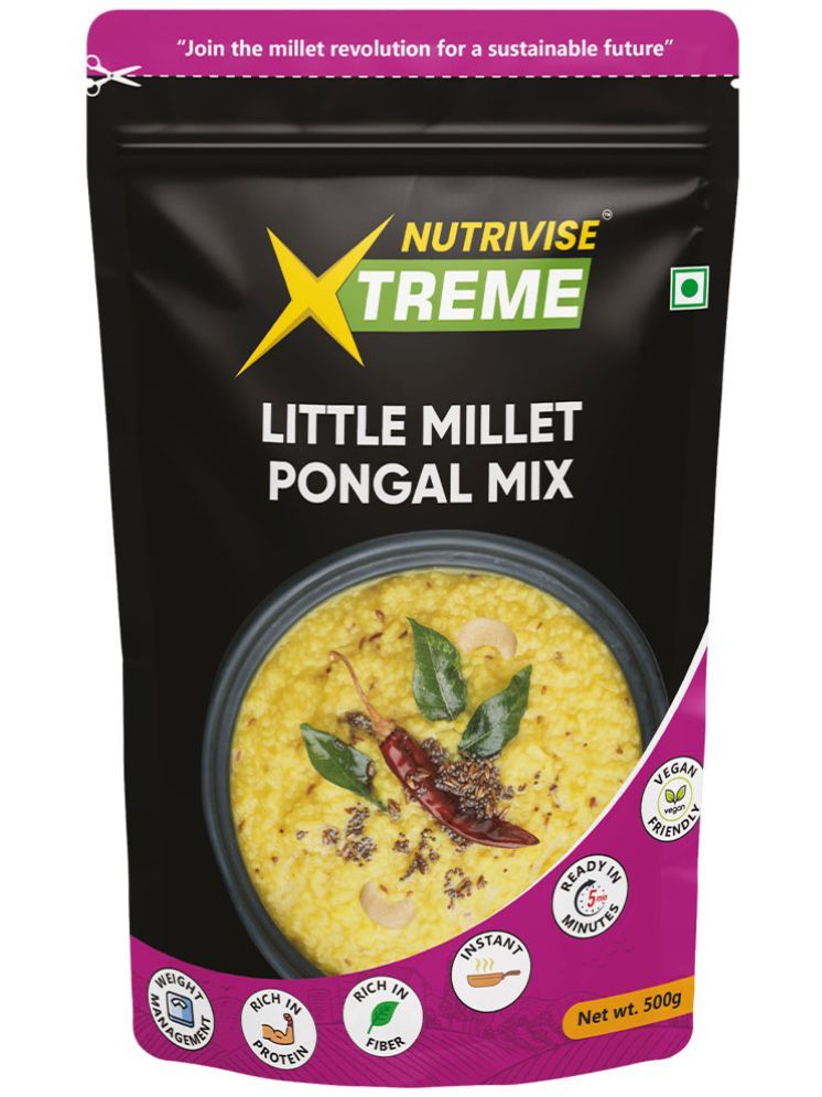     			Nutrivise Xtreme Little Millet Pongal Mix Instant Mix 500 gm