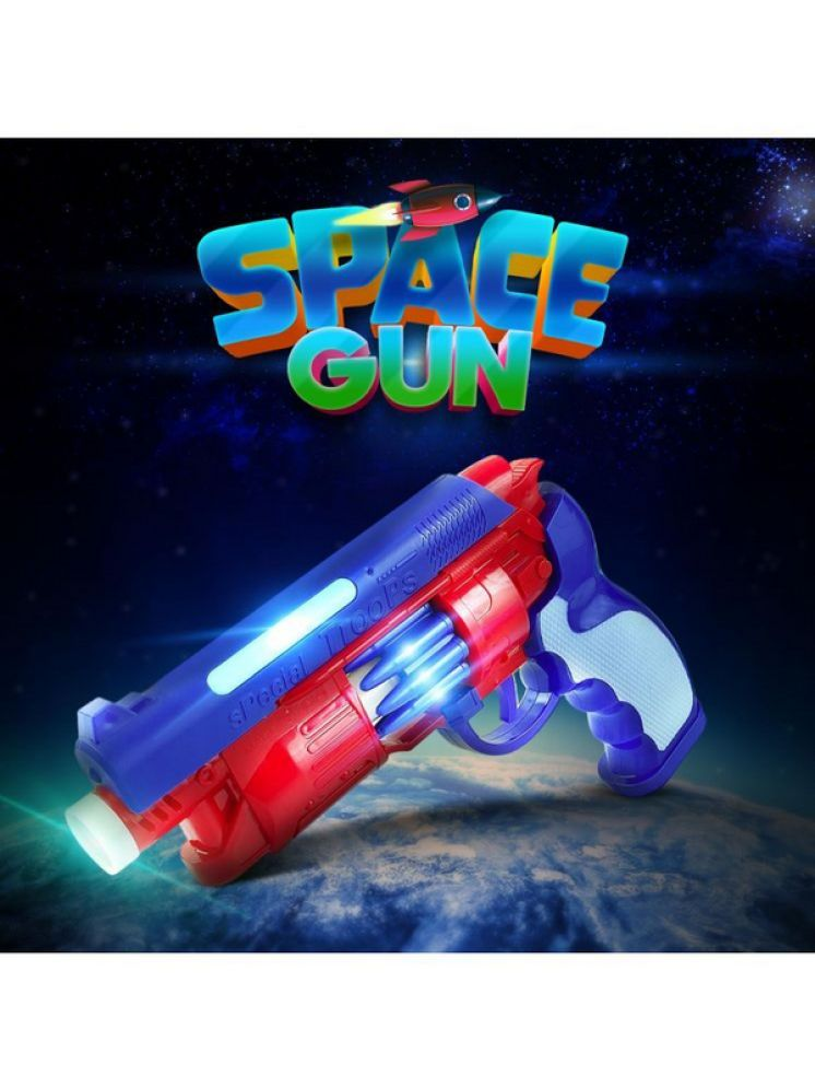     			Amazing Musical Space Toy Gun for Kids with Ultra Sonic Laser Light Feature, Colorful 3D Light Effects & Music, Gun for Kids