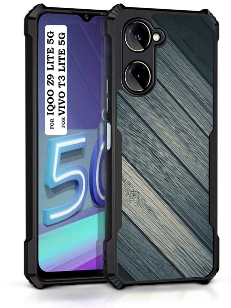     			COBERTA Multicolor Printed Back Cover Polycarbonate Compatible For Vivo T3 Lite 5G ( Pack of 1 )