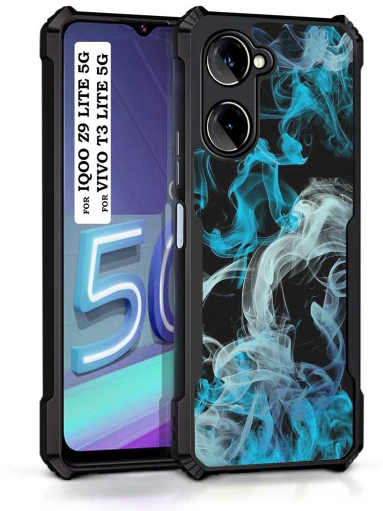     			COBERTA Multicolor Printed Back Cover Polycarbonate Compatible For Vivo T3 Lite 5G ( Pack of 1 )