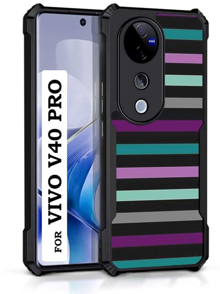     			COBERTA Multicolor Printed Back Cover Polycarbonate Compatible For Vivo V40 Pro 5G ( Pack of 1 )