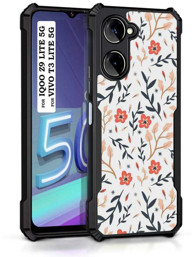     			COBERTA Multicolor Printed Back Cover Polycarbonate Compatible For Vivo T3 Lite 5G ( Pack of 1 )