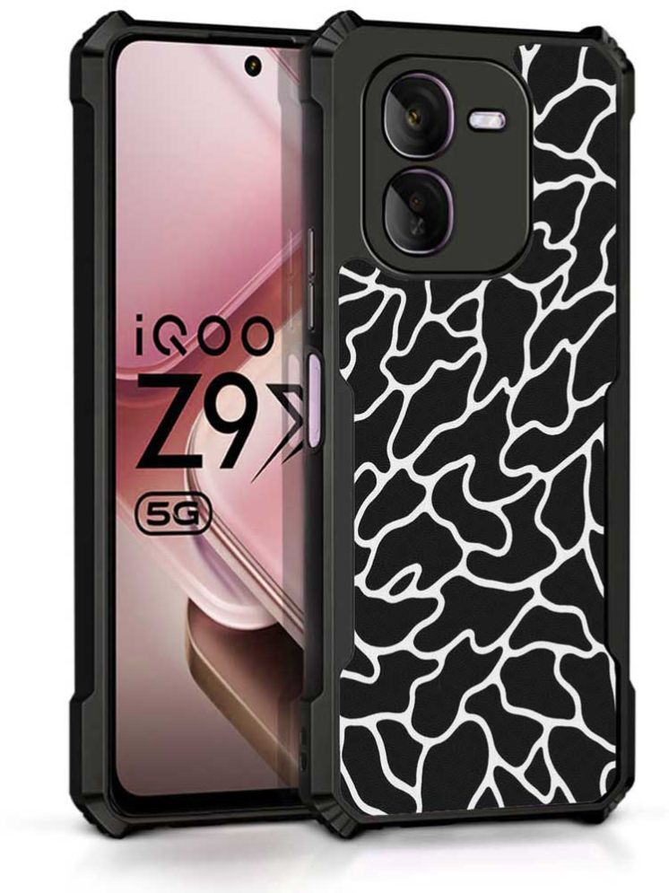     			COBERTA Multicolor Printed Back Cover Polycarbonate Compatible For iQOO Z9x 5G ( Pack of 1 )