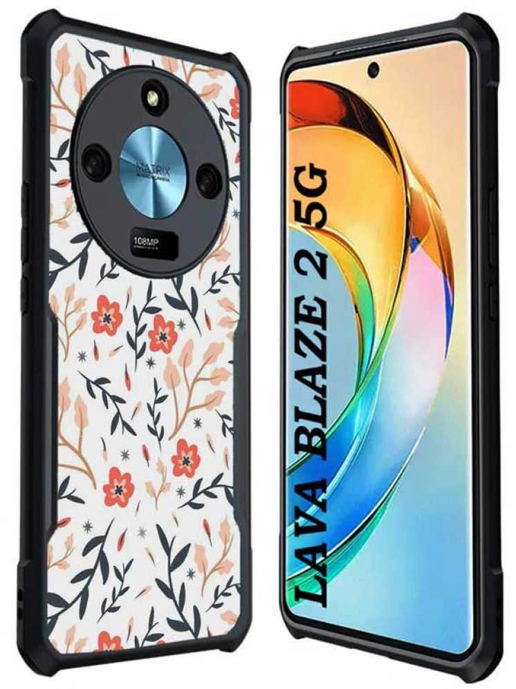     			COBERTA Multicolor Printed Back Cover Polycarbonate Compatible For Lava Blaze 2 ( Pack of 1 )