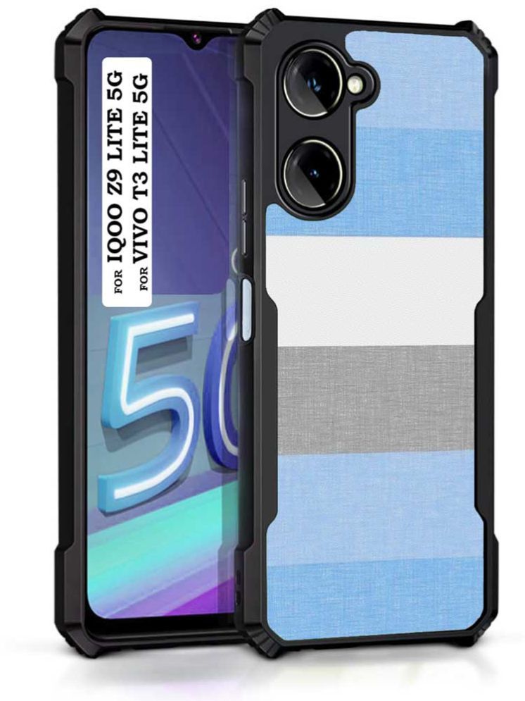     			COBERTA Multicolor Printed Back Cover Polycarbonate Compatible For Vivo T3 Lite 5G ( Pack of 1 )