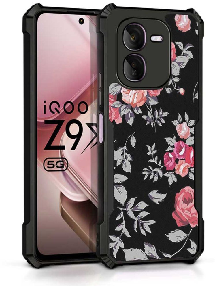     			COBERTA Multicolor Printed Back Cover Polycarbonate Compatible For iQOO Z9x 5G ( Pack of 1 )