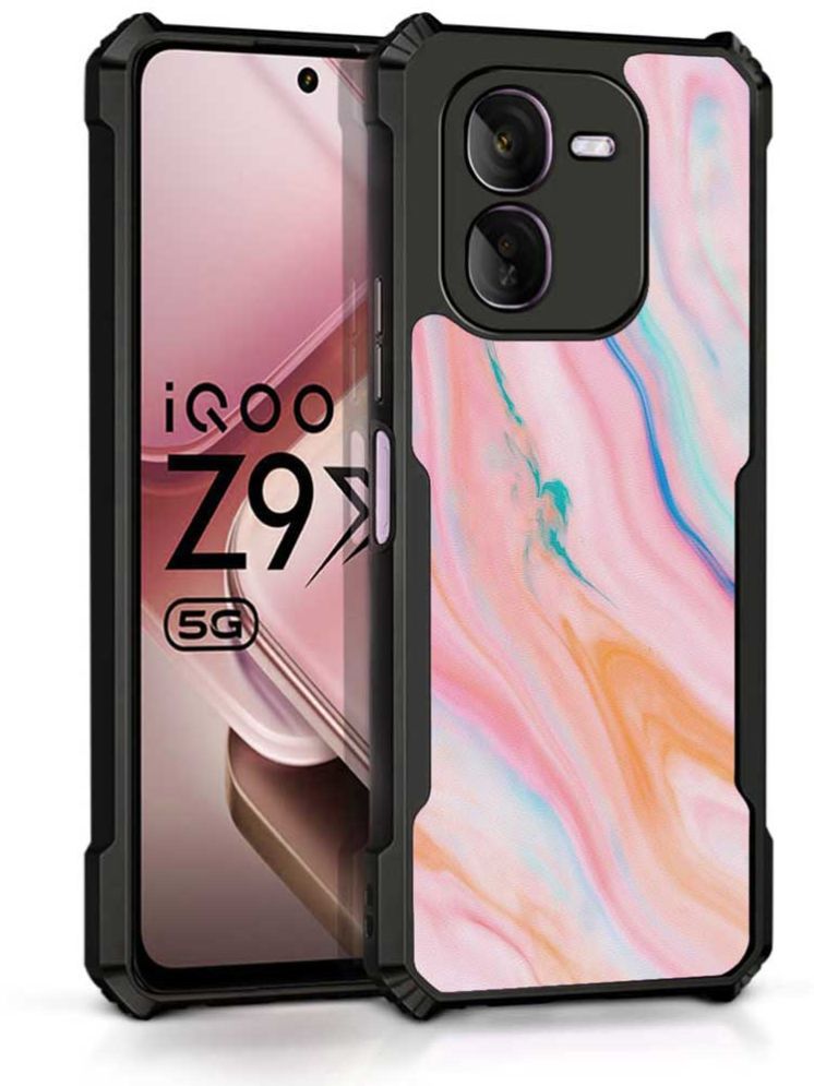     			COBERTA Multicolor Printed Back Cover Polycarbonate Compatible For iQOO Z9x 5G ( Pack of 1 )