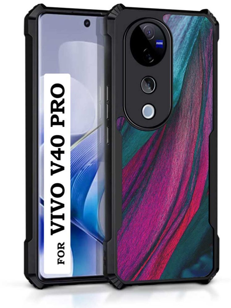     			COBERTA Multicolor Printed Back Cover Polycarbonate Compatible For Vivo V40 Pro 5G ( Pack of 1 )