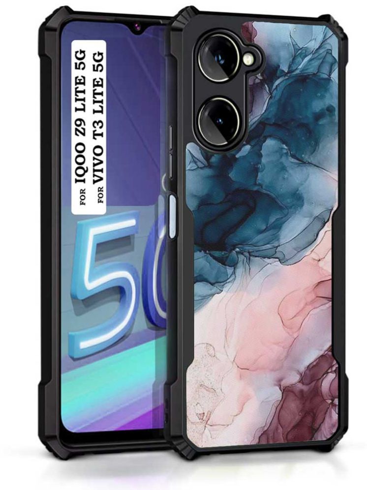     			COBERTA Multicolor Printed Back Cover Polycarbonate Compatible For Vivo T3 Lite 5G ( Pack of 1 )