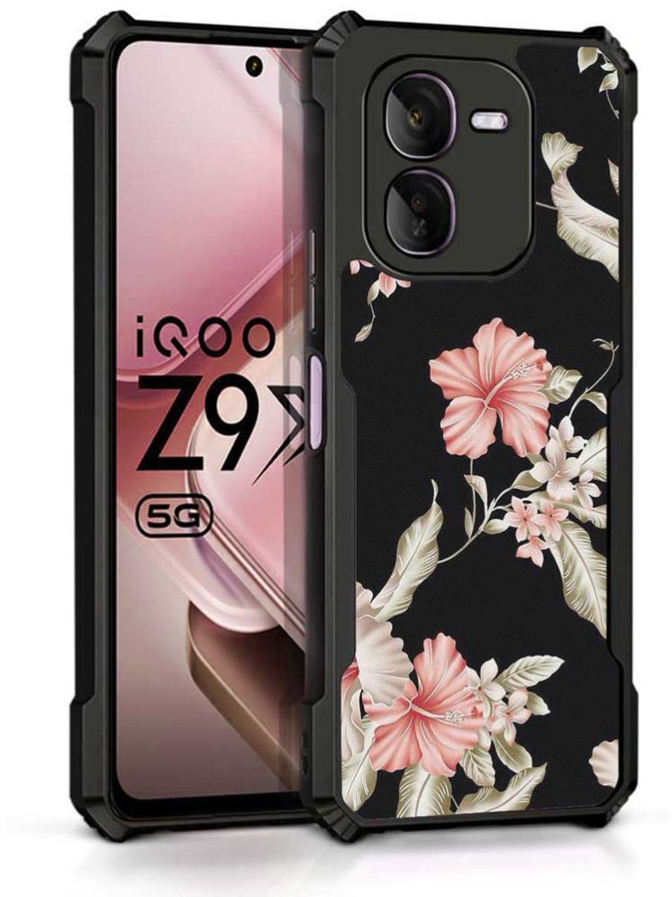     			COBERTA Multicolor Printed Back Cover Polycarbonate Compatible For iQOO Z9x 5G ( Pack of 1 )