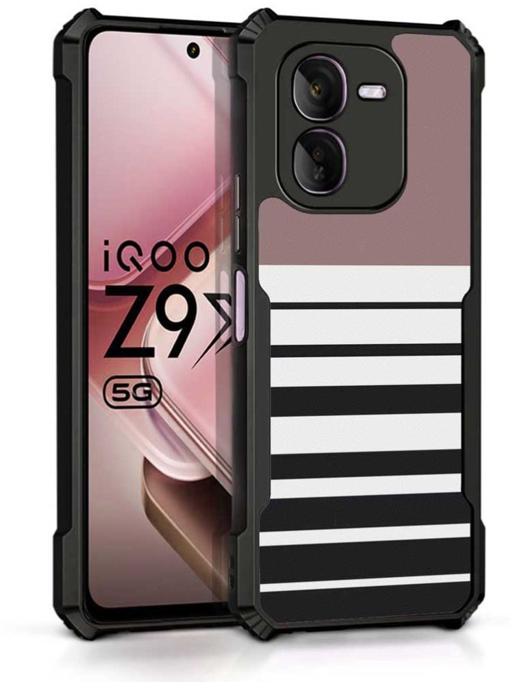     			COBERTA Multicolor Printed Back Cover Polycarbonate Compatible For iQOO Z9x 5G ( Pack of 1 )