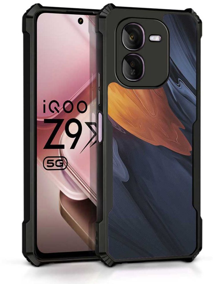     			COBERTA Multicolor Printed Back Cover Polycarbonate Compatible For iQOO Z9x 5G ( Pack of 1 )