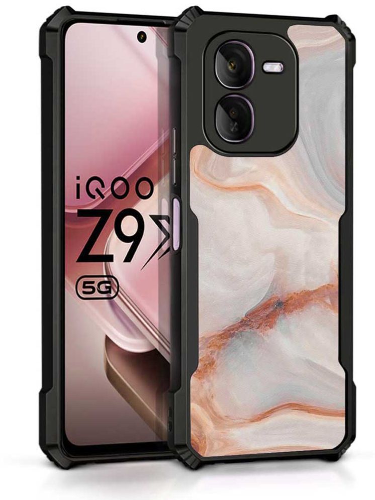     			COBERTA Multicolor Printed Back Cover Polycarbonate Compatible For iQOO Z9x 5G ( Pack of 1 )