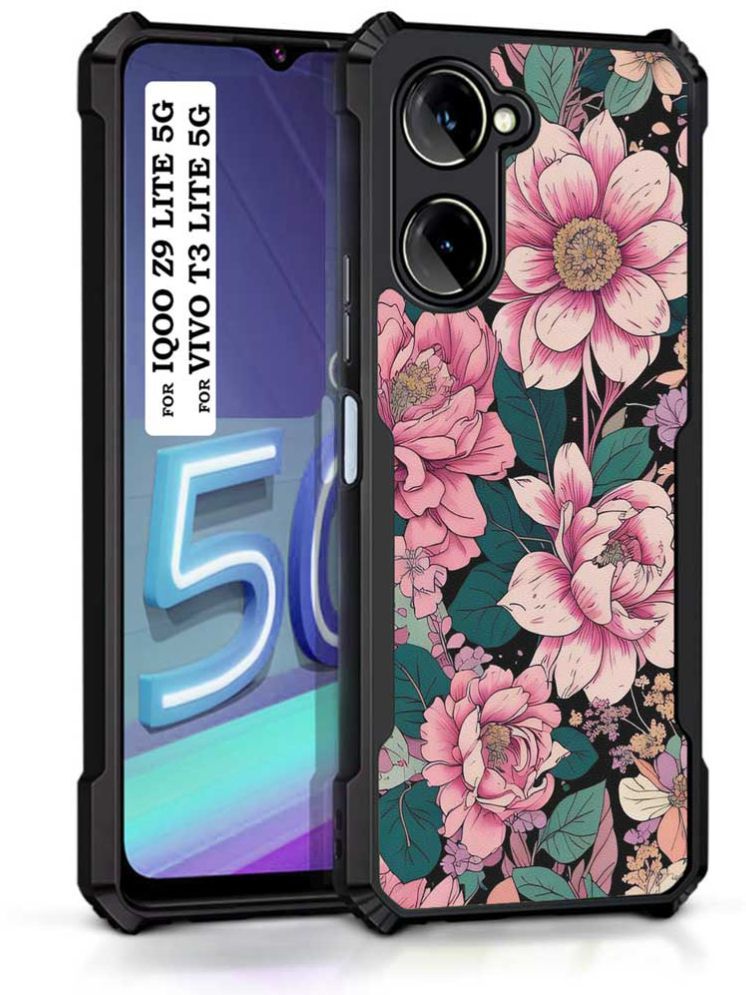     			COBERTA Multicolor Printed Back Cover Polycarbonate Compatible For Vivo T3 Lite 5G ( Pack of 1 )