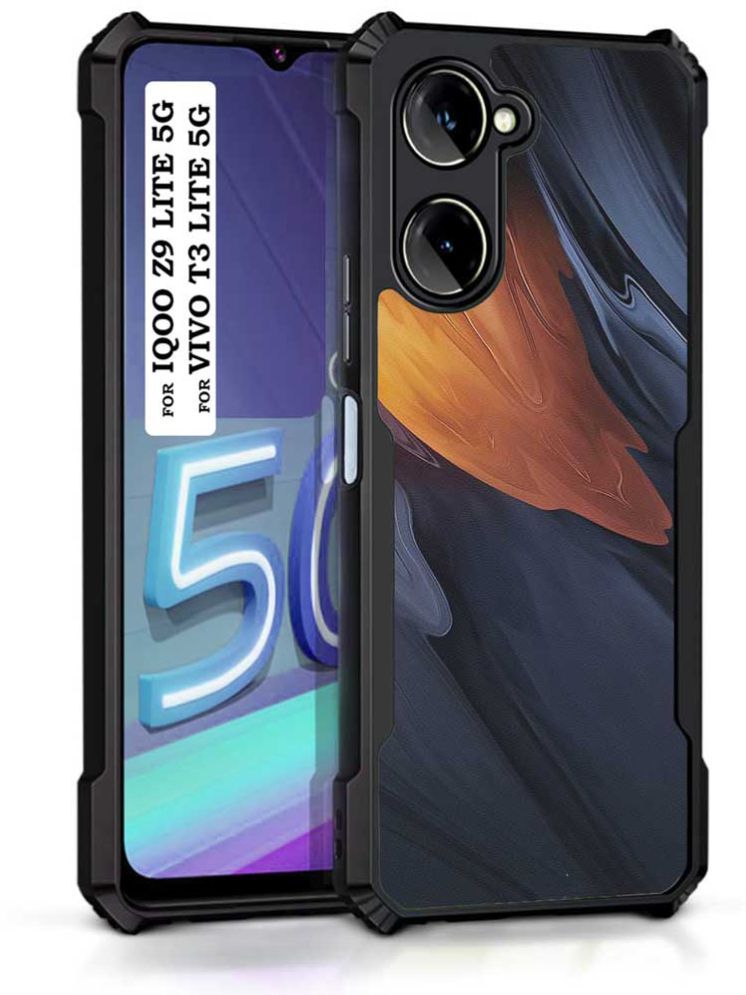     			COBERTA Multicolor Printed Back Cover Polycarbonate Compatible For iQOO Z9 Lite 5G ( Pack of 1 )