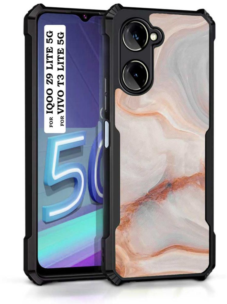     			COBERTA Multicolor Printed Back Cover Polycarbonate Compatible For Vivo T3 Lite 5G ( Pack of 1 )