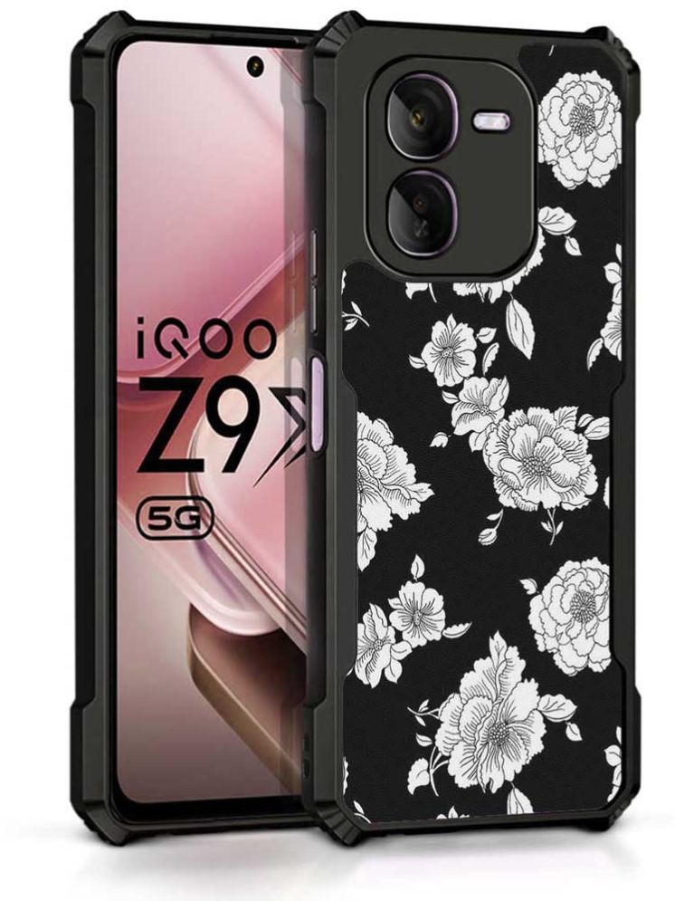     			COBERTA Multicolor Printed Back Cover Polycarbonate Compatible For iQOO Z9x 5G ( Pack of 1 )