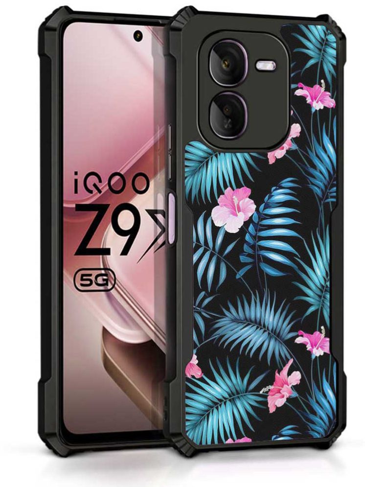     			COBERTA Multicolor Printed Back Cover Polycarbonate Compatible For iQOO Z9x 5G ( Pack of 1 )