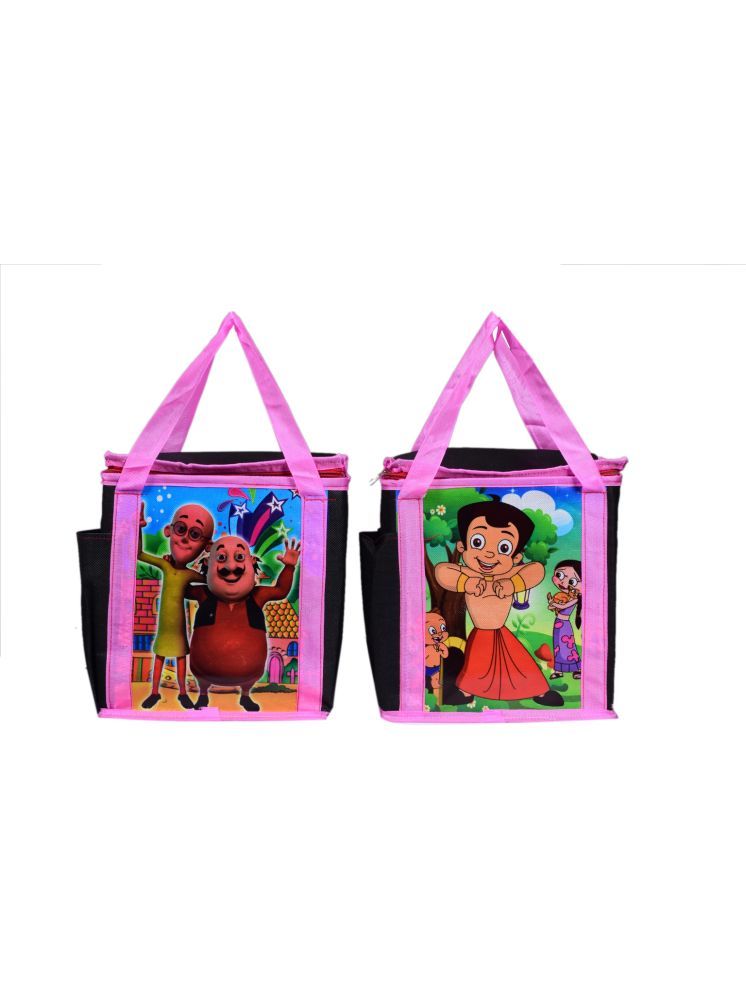     			Sunvika House Pink Lunch Bag ( 2 Pcs )