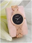 EEWHI Rose Gold Metal Analog Womens Watch