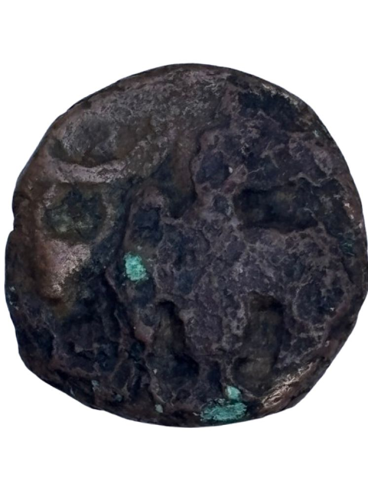     			EXTREMELY RARE AND ANCIENT HALF UNT KUSHAN TETRADRACHAM COIN IN AMAZING CONDITION