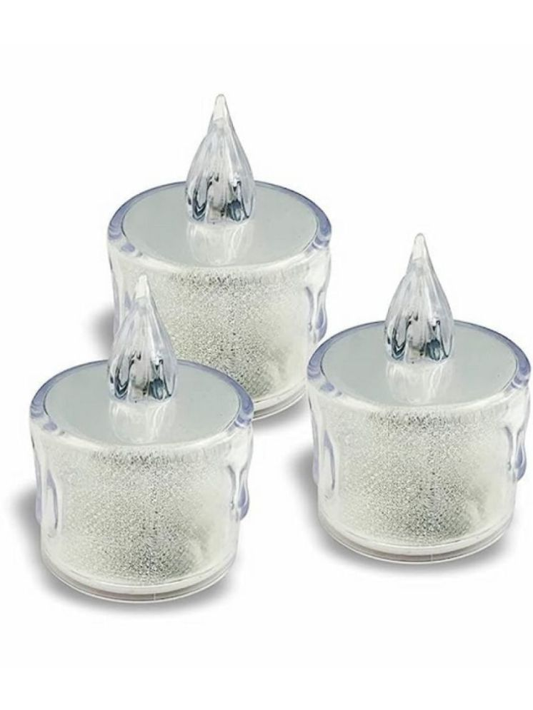     			Home Lane - LED Candle Battery Opearted Off White ( Pack of 3 )