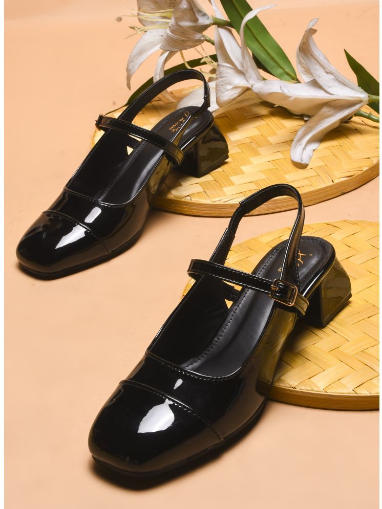     			JM Looks Black Women's Sandal Heels