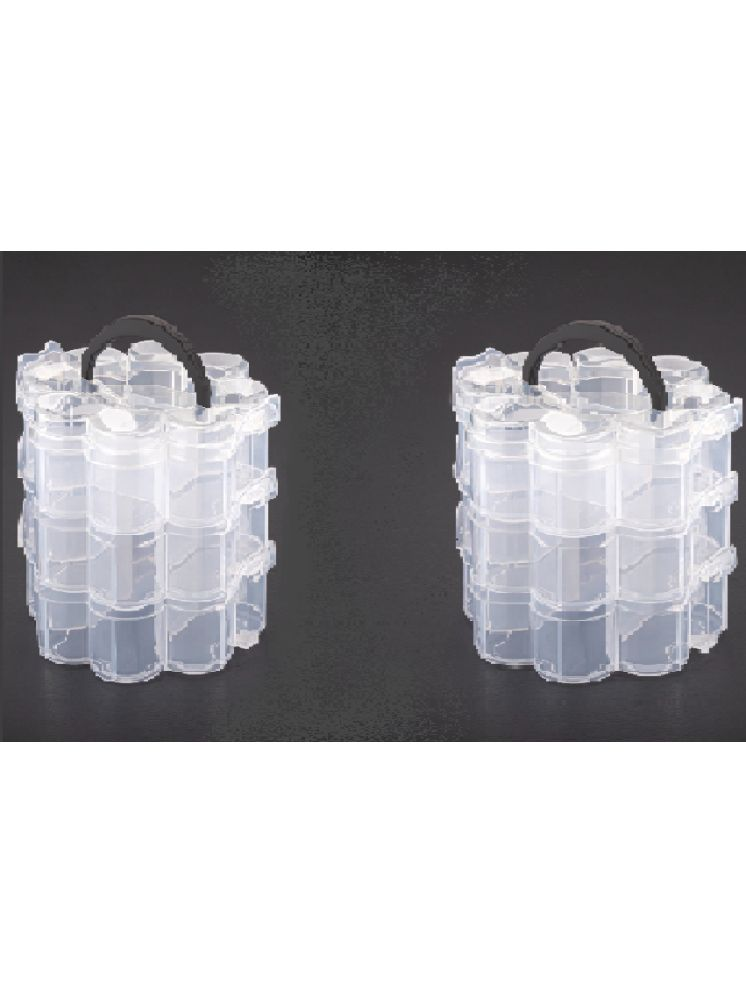     			Vittamix Plastic Transparent Multi-Purpose Container ( Set of 2 )