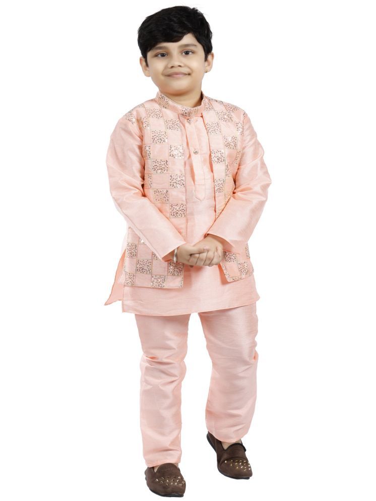     			s muktar garments Pink Rayon Boys ( Pack of 1 )