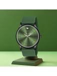 CHARLIEKEEN Green Silicon Analog Men's Watch