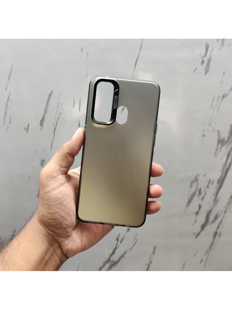     			Case Vault Covers Plain Cases Compatible For Hard Shell Cases Realme 5 Pro ( )