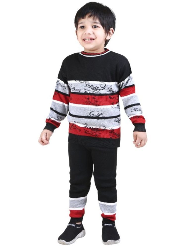     			GTWO Woolen Knitted Full Sleeves Winter Warm Pullover Sweater with Pajami/Top and Bottom Set for Kids Baby Boys & Girls (Pack of 1)