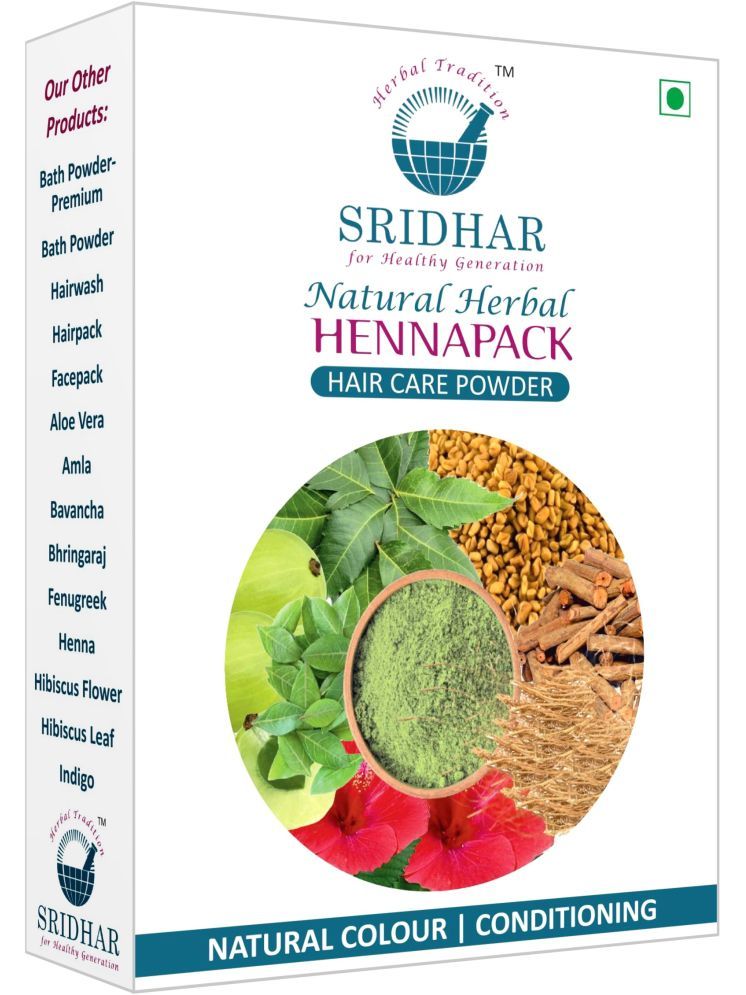     			SRIDHAR SRIDHAR HENNAPACK Herbal Henna 800 g