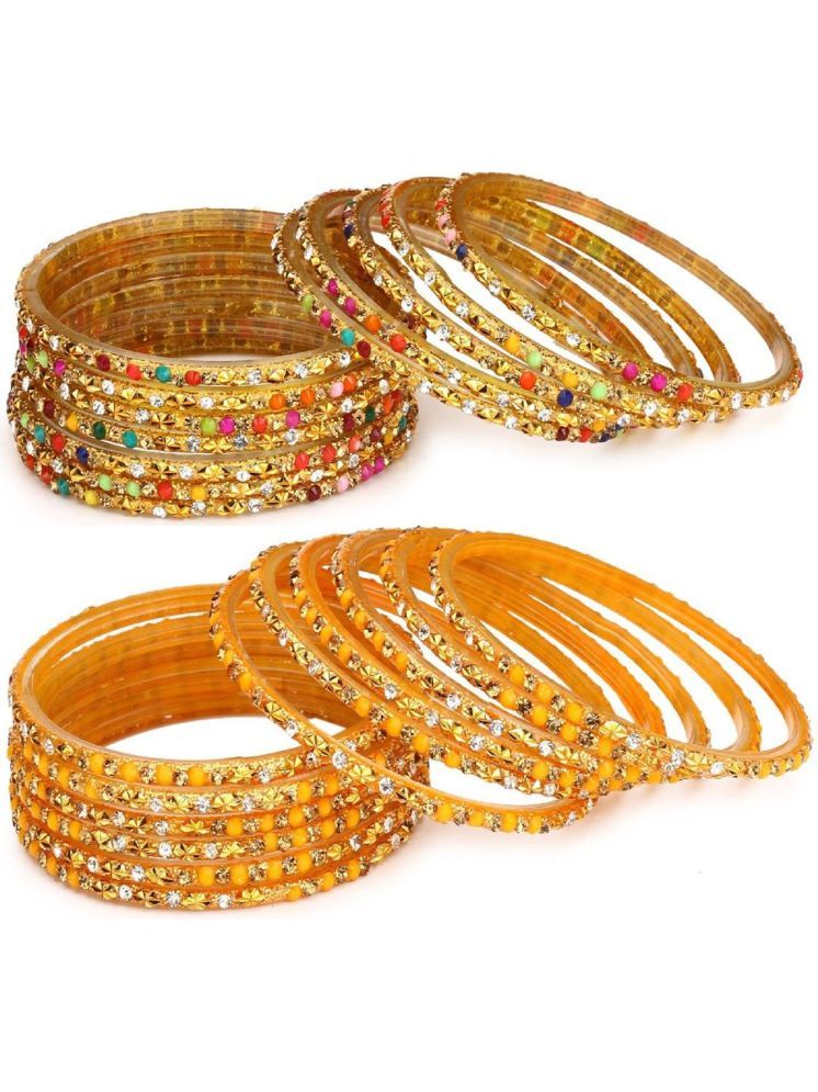     			Somil Multicolor Bangle ( Pack of 24 )