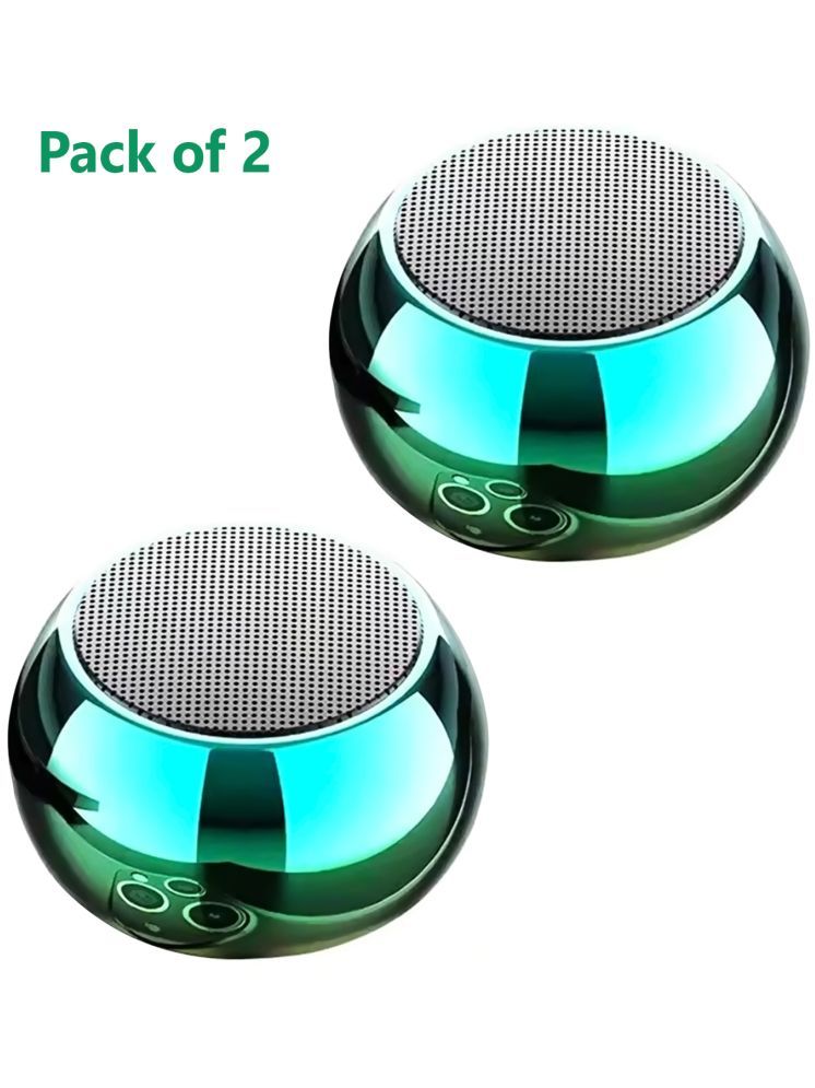     			Vertical9 4D Bass Wireless 5 W Bluetooth Speaker Bluetooth v5.0 with Call function Playback Time 6 hrs Green