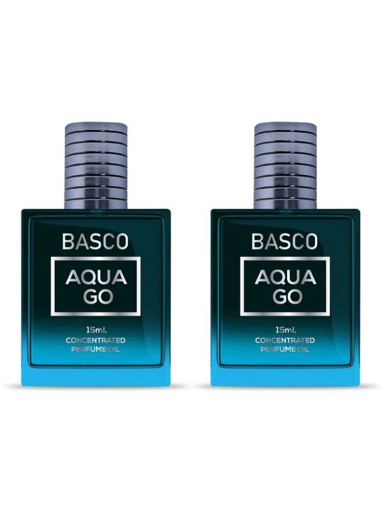     			BASCO Aqua Di Gio Non- Alcoholic Below 50ml Attar ( Pack of 2 )