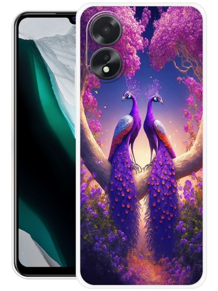     			PAEDICON Multicolor Printed Back Cover Silicon Compatible For Oppo A38 4G ( Pack of 1 )